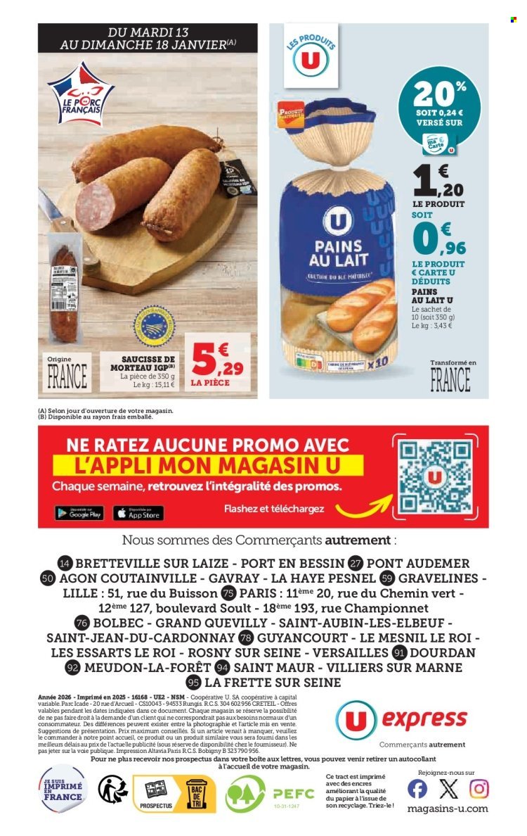 Catalogue U EXPRESS - Les prix bas de la semaine