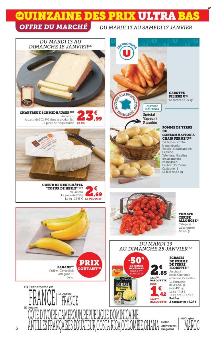 Catalogue U EXPRESS - Les prix bas de la semaine (2026-01-13 - 2026-01-25)
