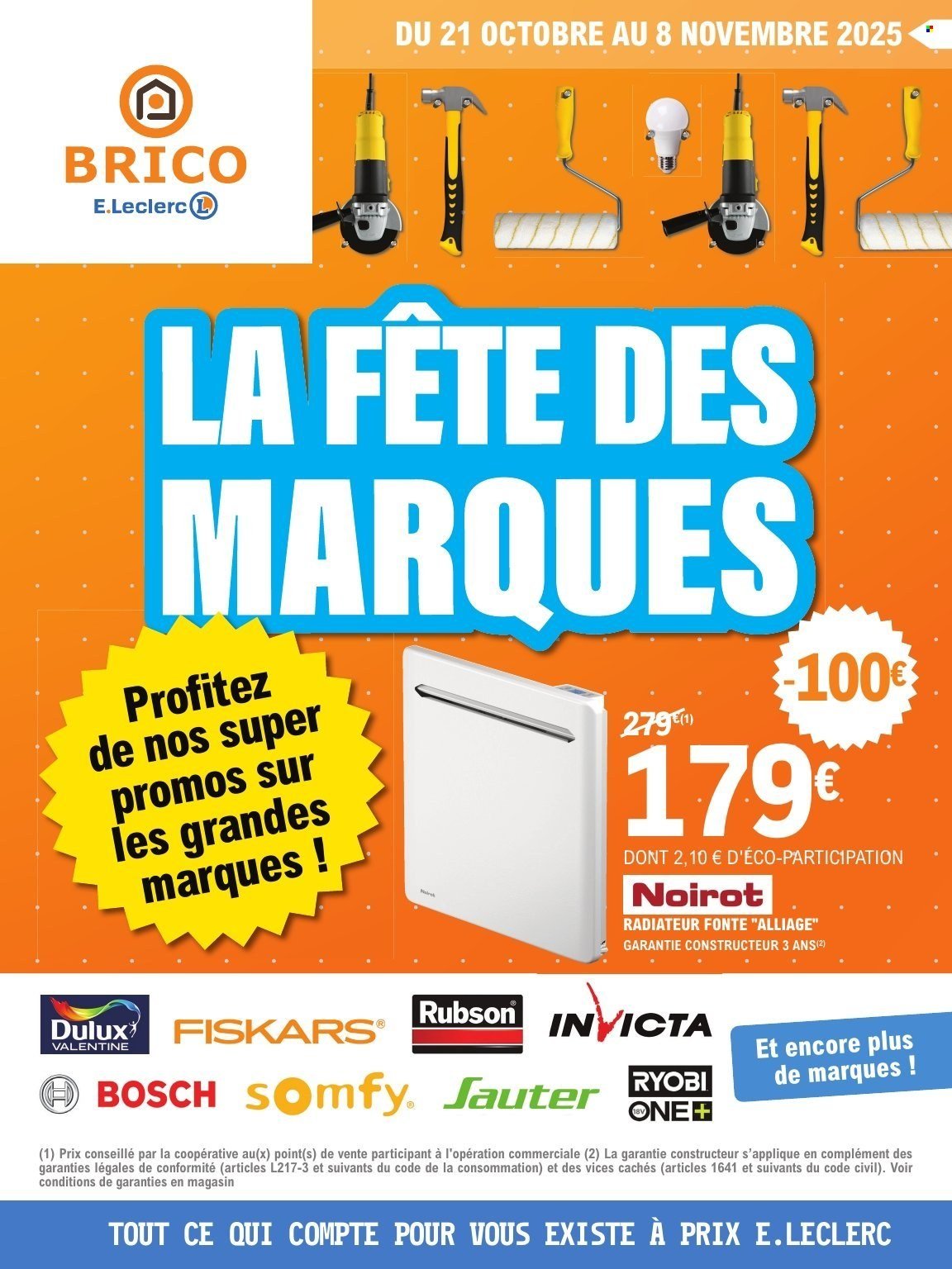 Catalogue E.LECLERC - TRAFIC BRICO (2025-10-21 - 2025-11-08)