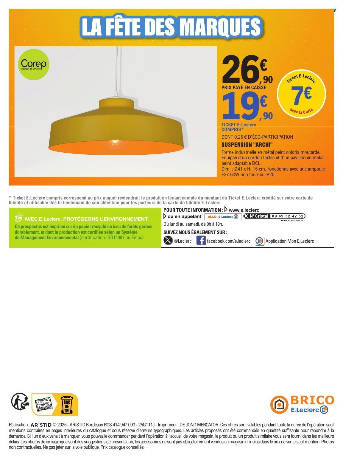 Catalogue E.LECLERC - TRAFIC BRICO (2025-10-21 - 2025-11-08)