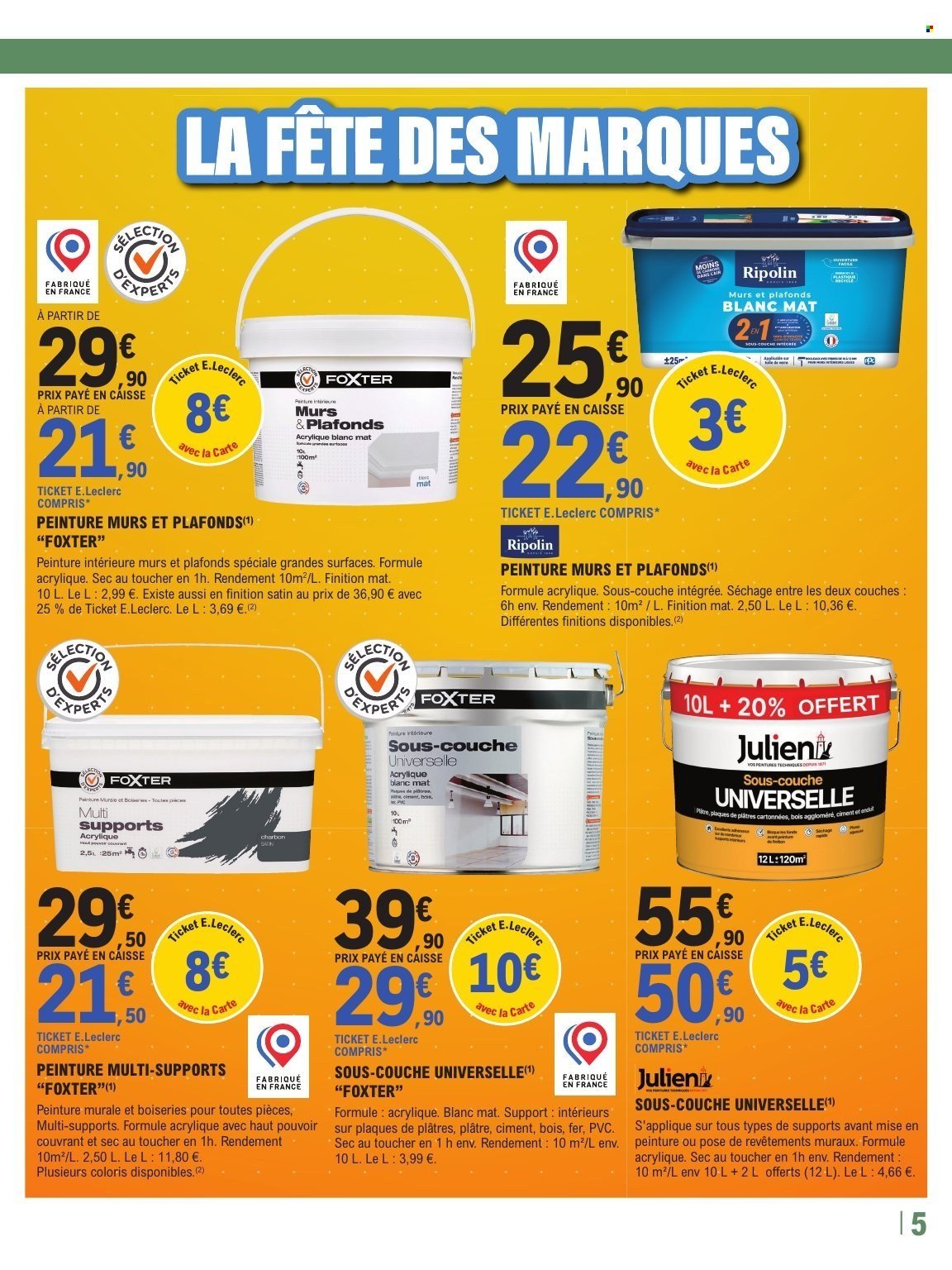 Catalogue E.LECLERC - TRAFIC BRICO (2025-10-21 - 2025-11-08)