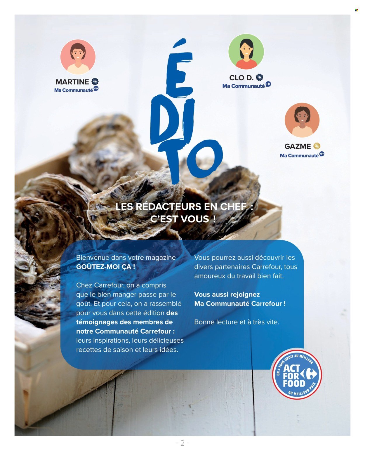 Catalogue CARREFOUR - GOÛTEZ-MOI ÇA ! (2025-12-01 - 2025-12-31)