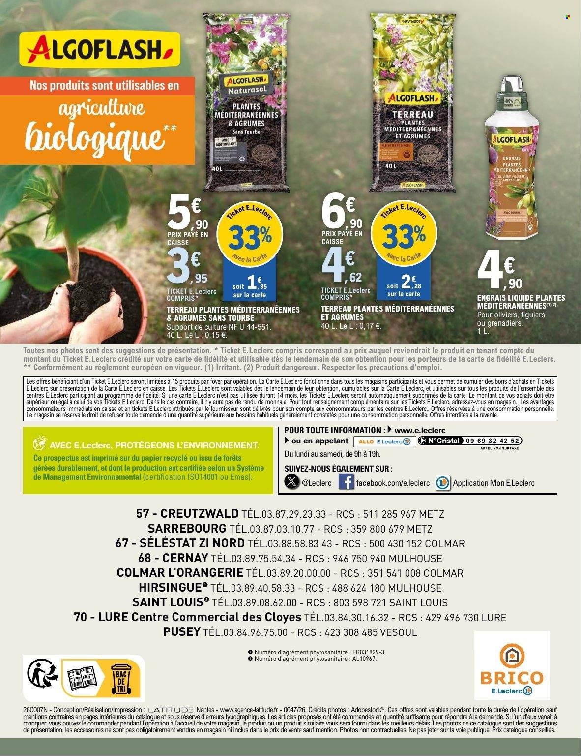 Catalogue E.LECLERC - PLANTES MEDITERRANEENNES