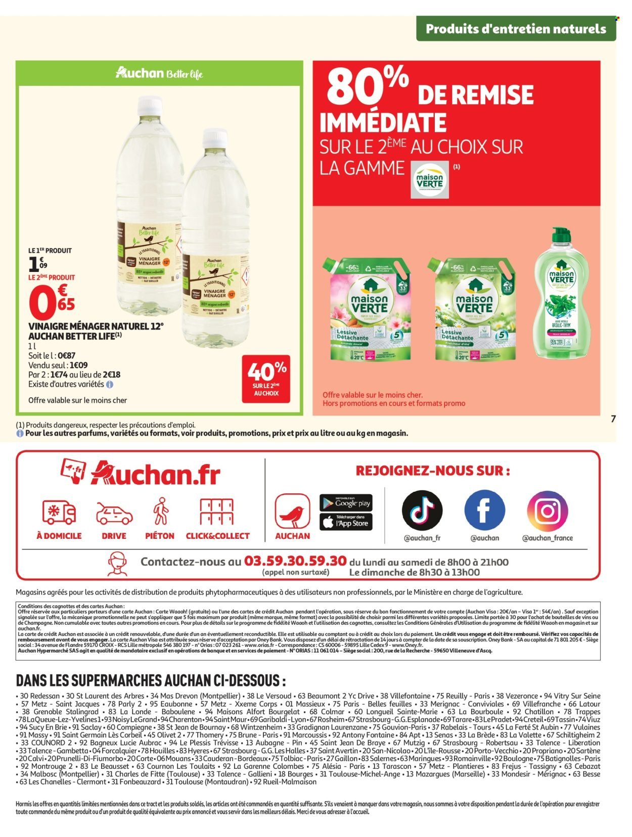 Catalogue AUCHAN - Sélection bio supers