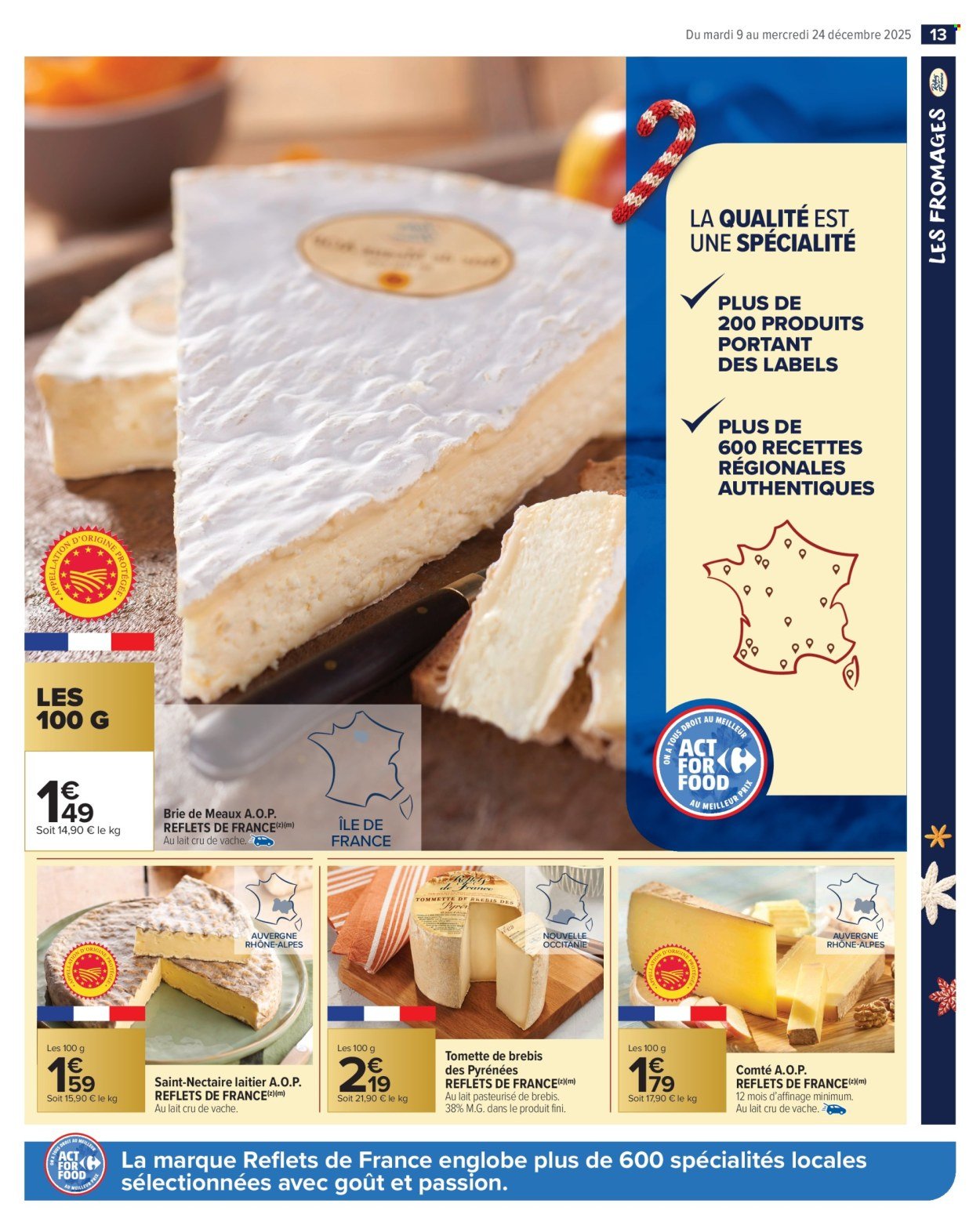 Catalogue CARREFOUR MARKET - LE MARCHE DE NOEL NOS REGIONS ! (2025-12-09 - 2025-12-24)
