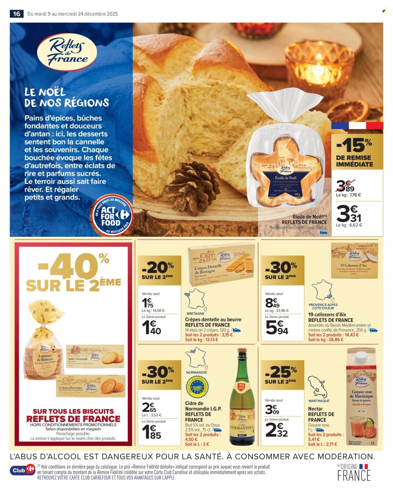 Catalogue CARREFOUR MARKET - LE MARCHE DE NOEL NOS REGIONS ! (2025-12-09 - 2025-12-24)