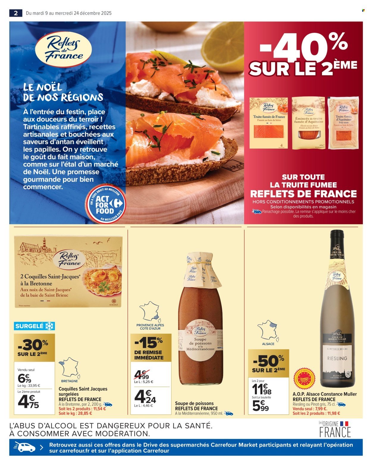 Catalogue CARREFOUR MARKET - LE MARCHE DE NOEL NOS REGIONS ! (2025-12-09 - 2025-12-24)