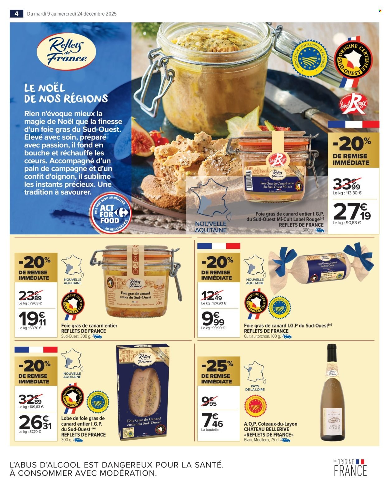 Catalogue CARREFOUR MARKET - LE MARCHE DE NOEL NOS REGIONS ! (2025-12-09 - 2025-12-24)