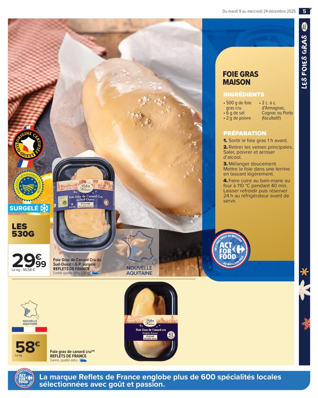Catalogue CARREFOUR MARKET - LE MARCHE DE NOEL NOS REGIONS ! (2025-12-09 - 2025-12-24)