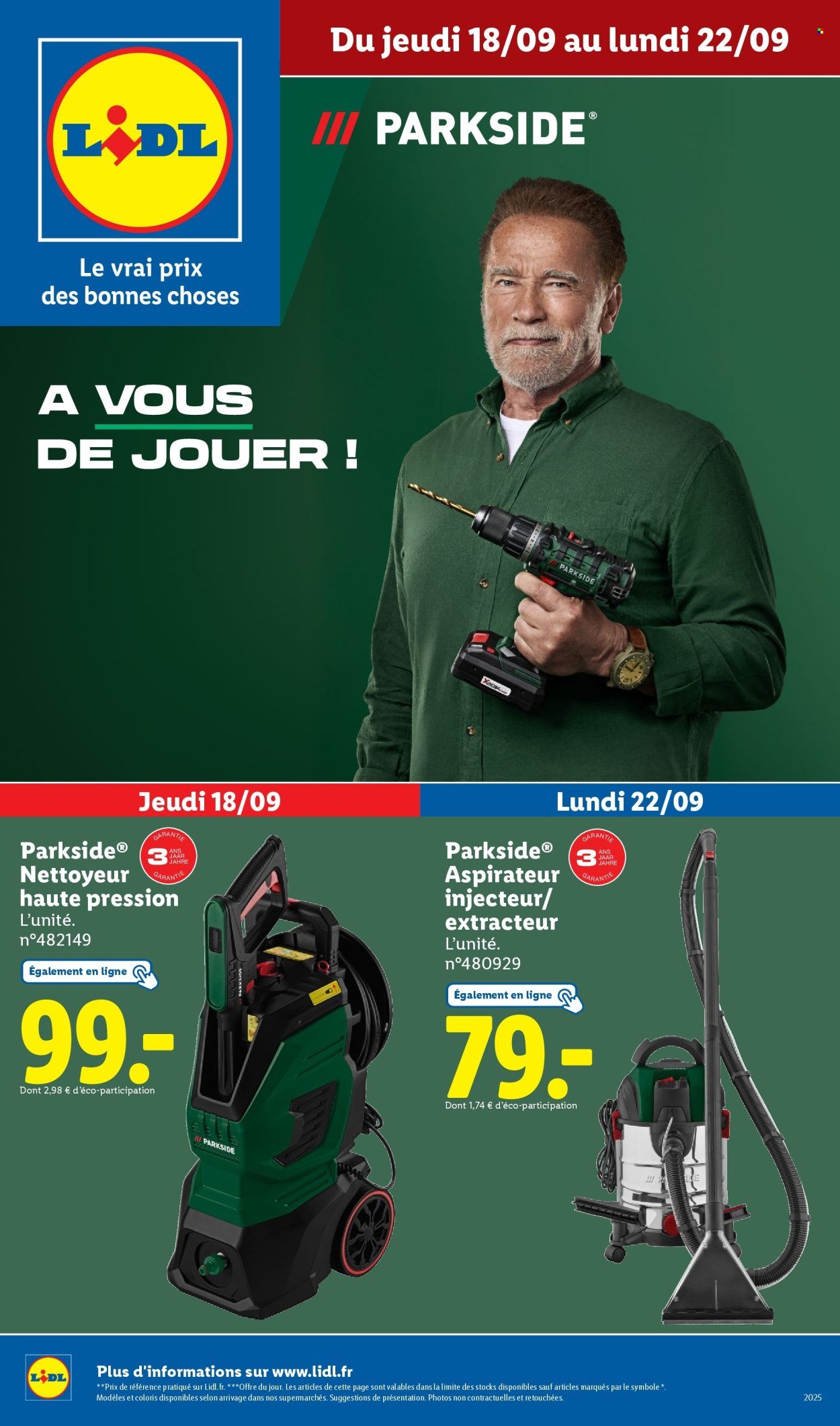Catalogue LIDL - Les bonnes affaires de la semaine (2025-09-18 - 2025-09-22)
