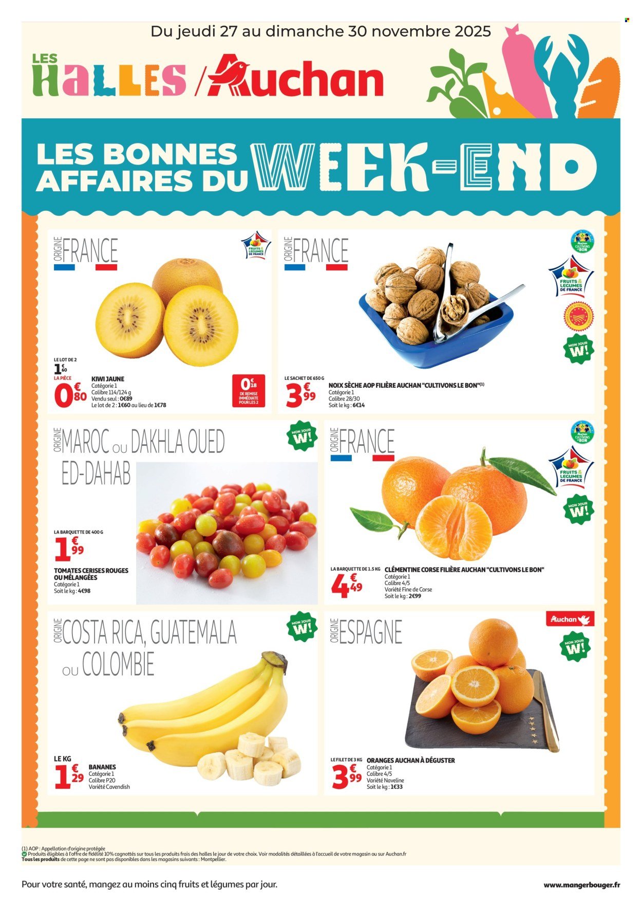 Catalogue AUCHAN - Les bons plans du week-end dans votre hyper !
