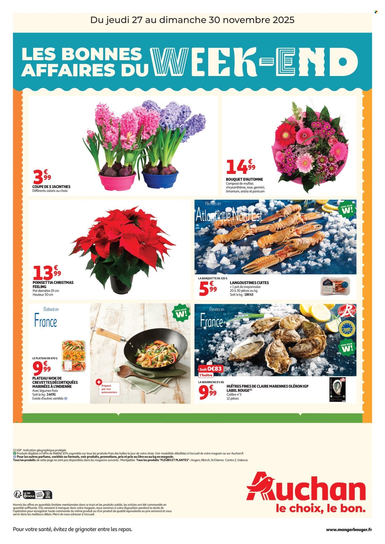 Catalogue AUCHAN - Les bons plans du week-end dans votre hyper !