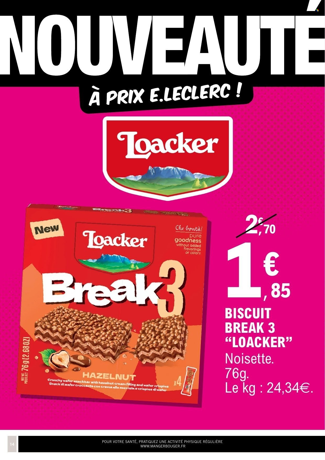 Catalogue E.LECLERC - Du mardi 13 janvier 2026 (2026-01-13 - 2026-01-25)