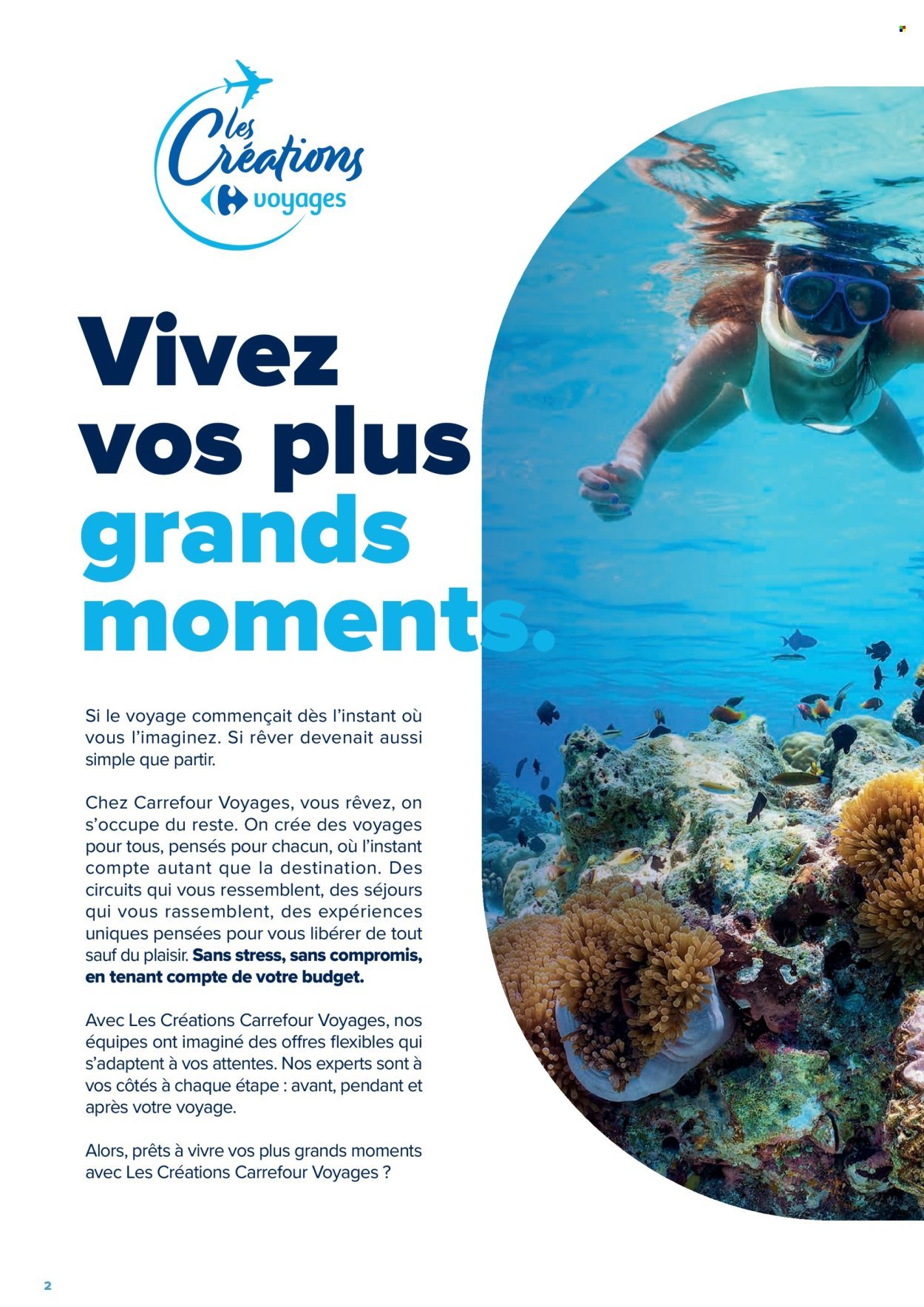 Catalogue CARREFOUR - SÉJOURS & CIRCUITS - LES CRÉATIONS