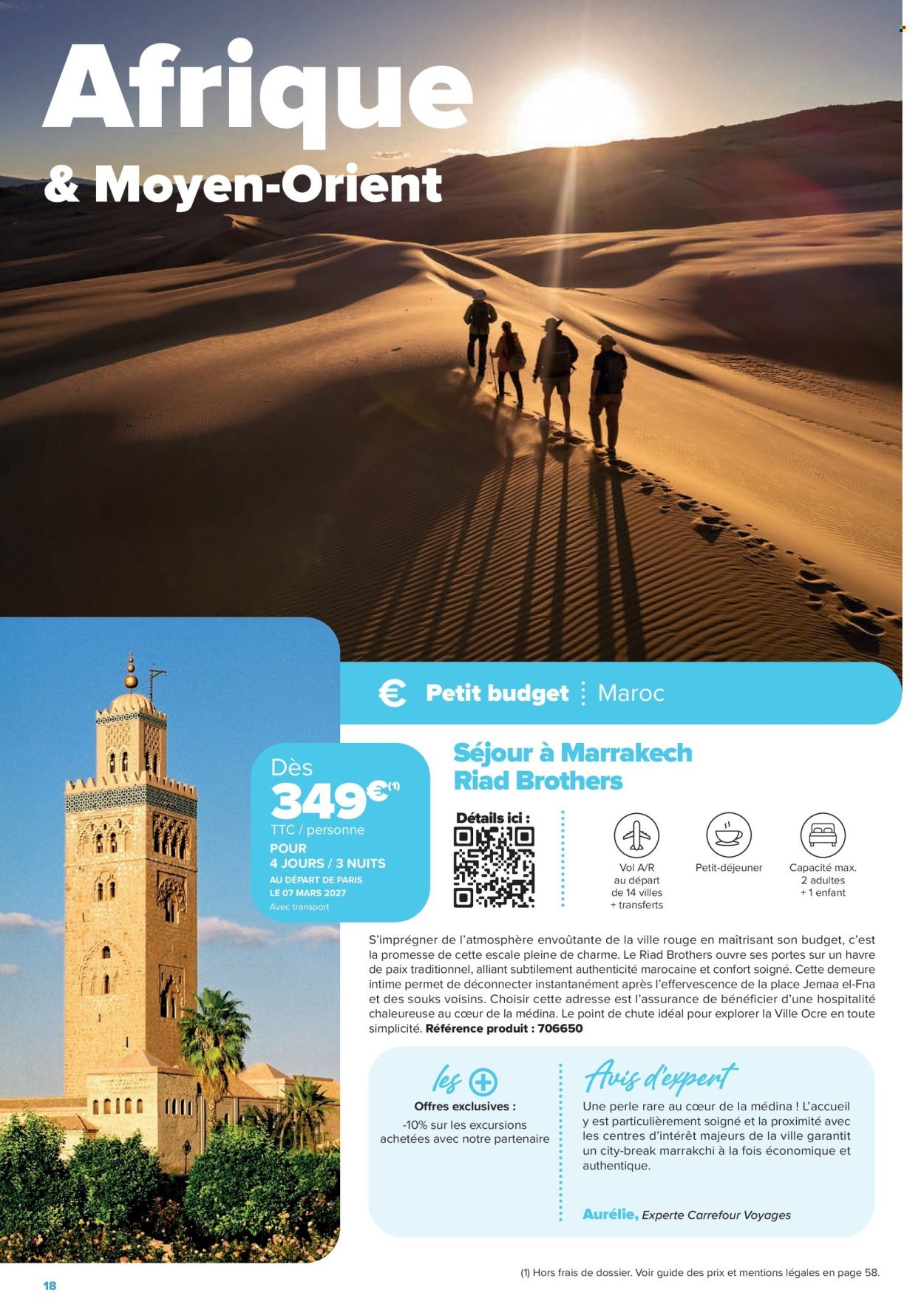 Catalogue CARREFOUR - SÉJOURS & CIRCUITS - LES CRÉATIONS