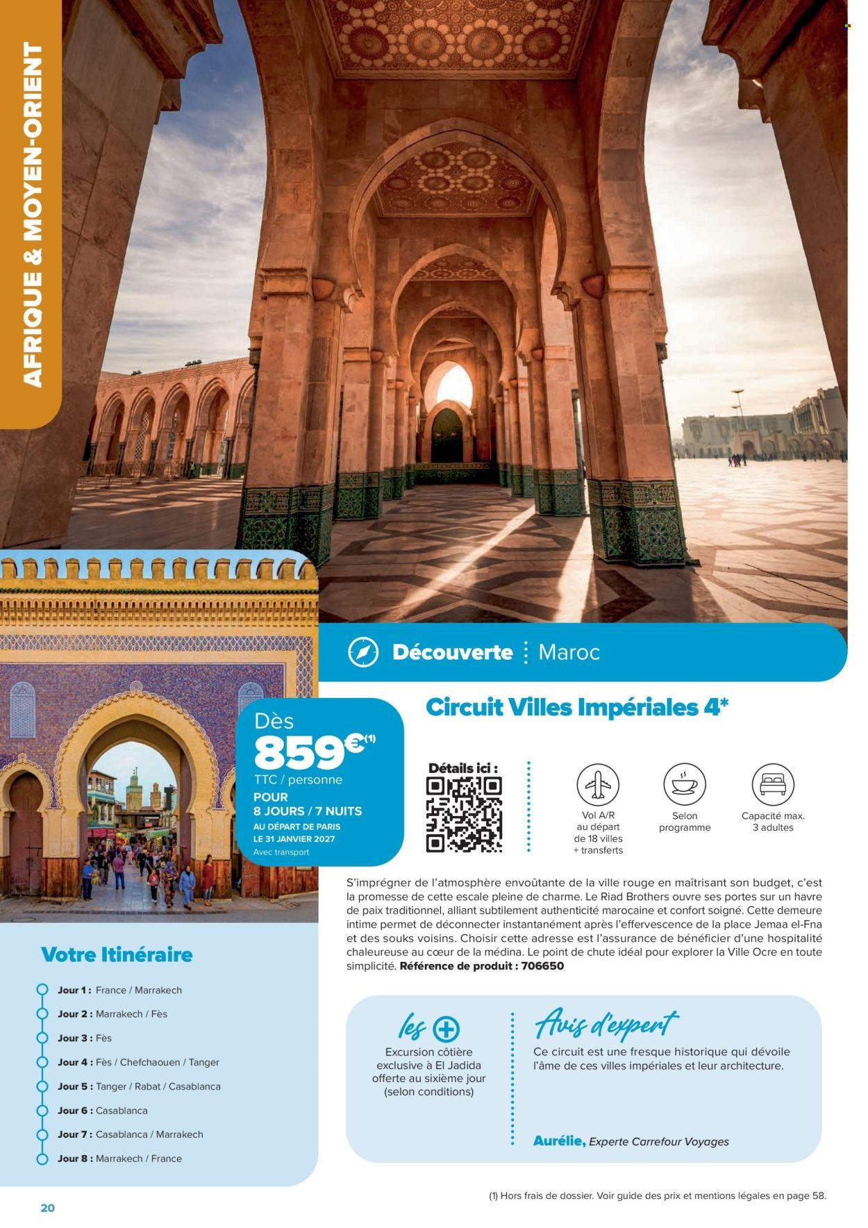 Catalogue CARREFOUR - SÉJOURS & CIRCUITS - LES CRÉATIONS
