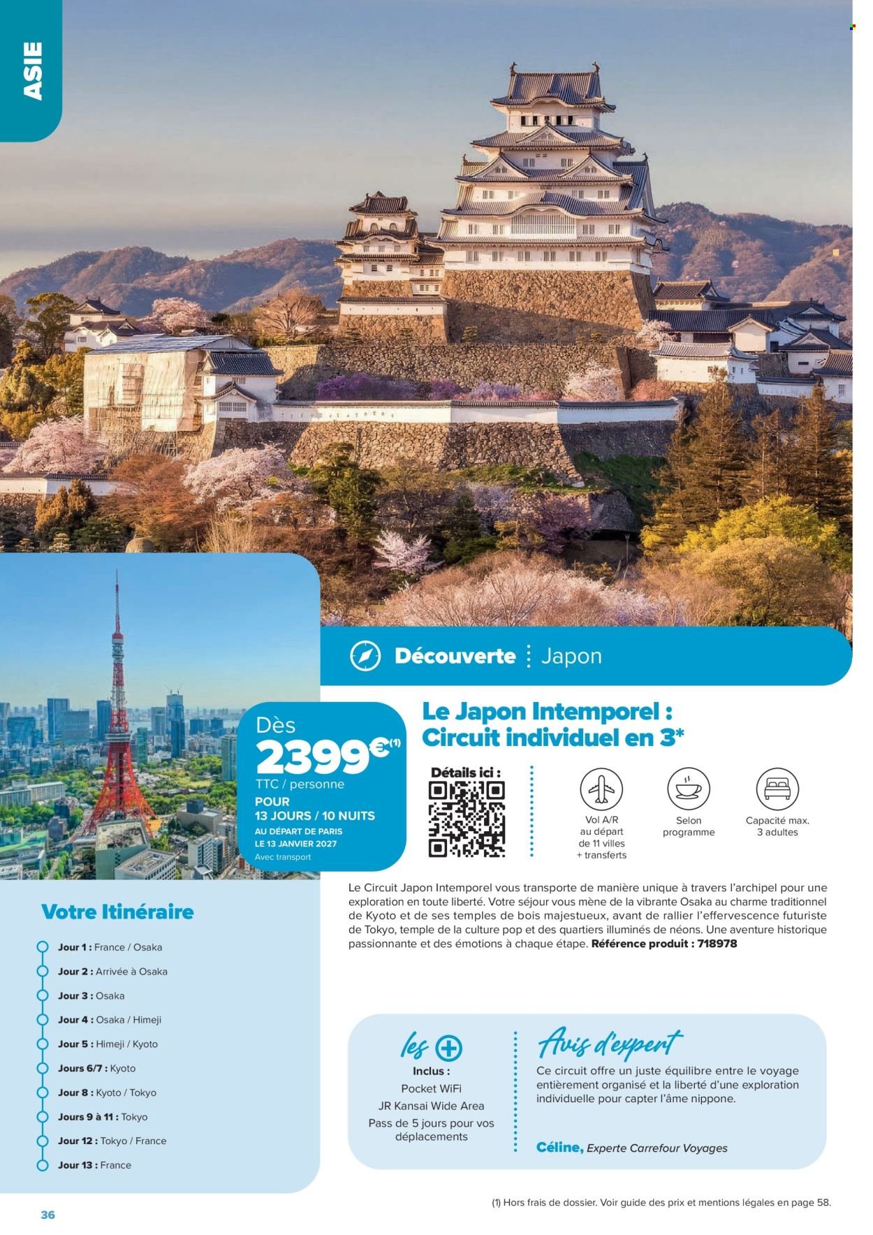 Catalogue CARREFOUR - SÉJOURS & CIRCUITS - LES CRÉATIONS