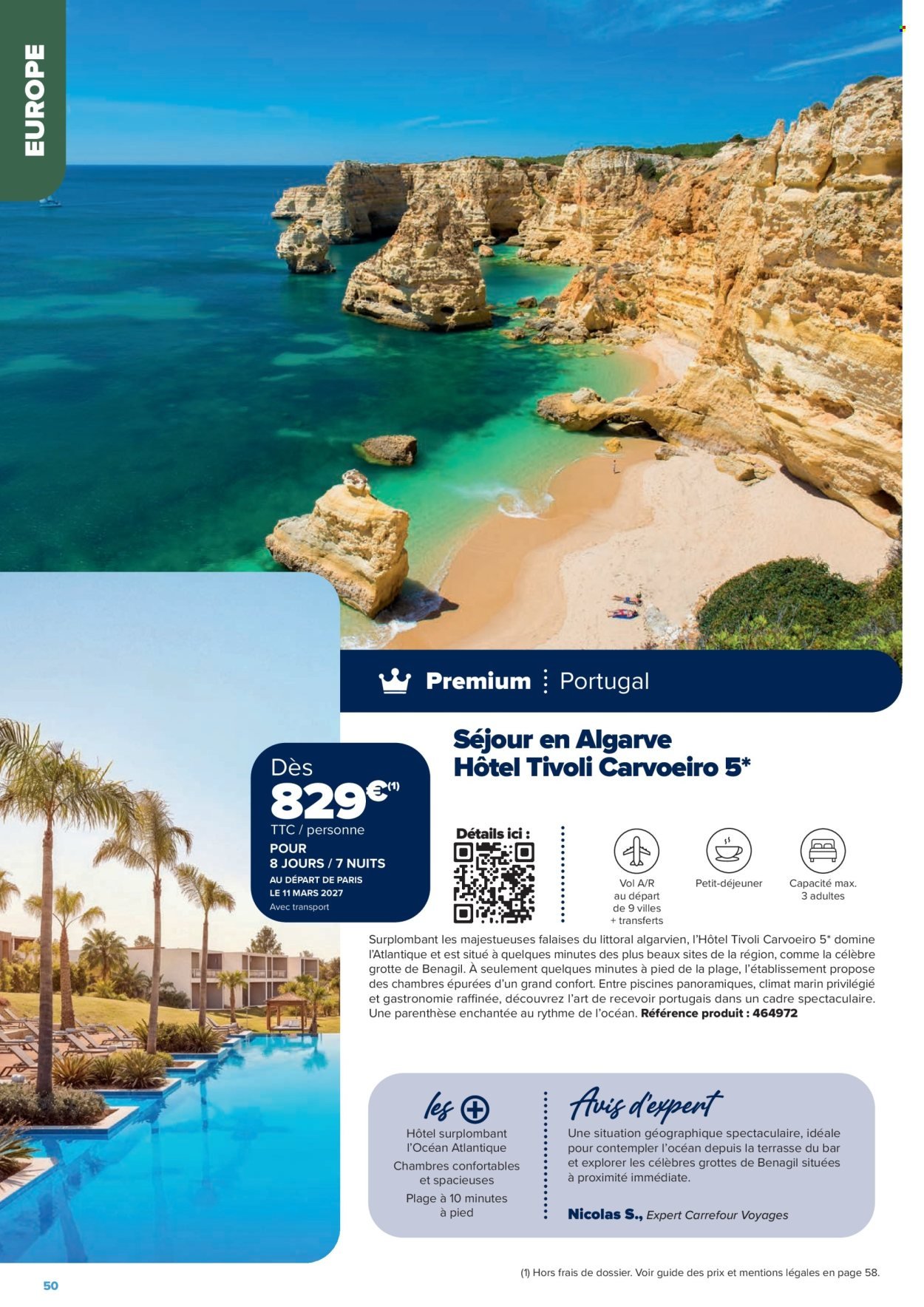Catalogue CARREFOUR - SÉJOURS & CIRCUITS - LES CRÉATIONS