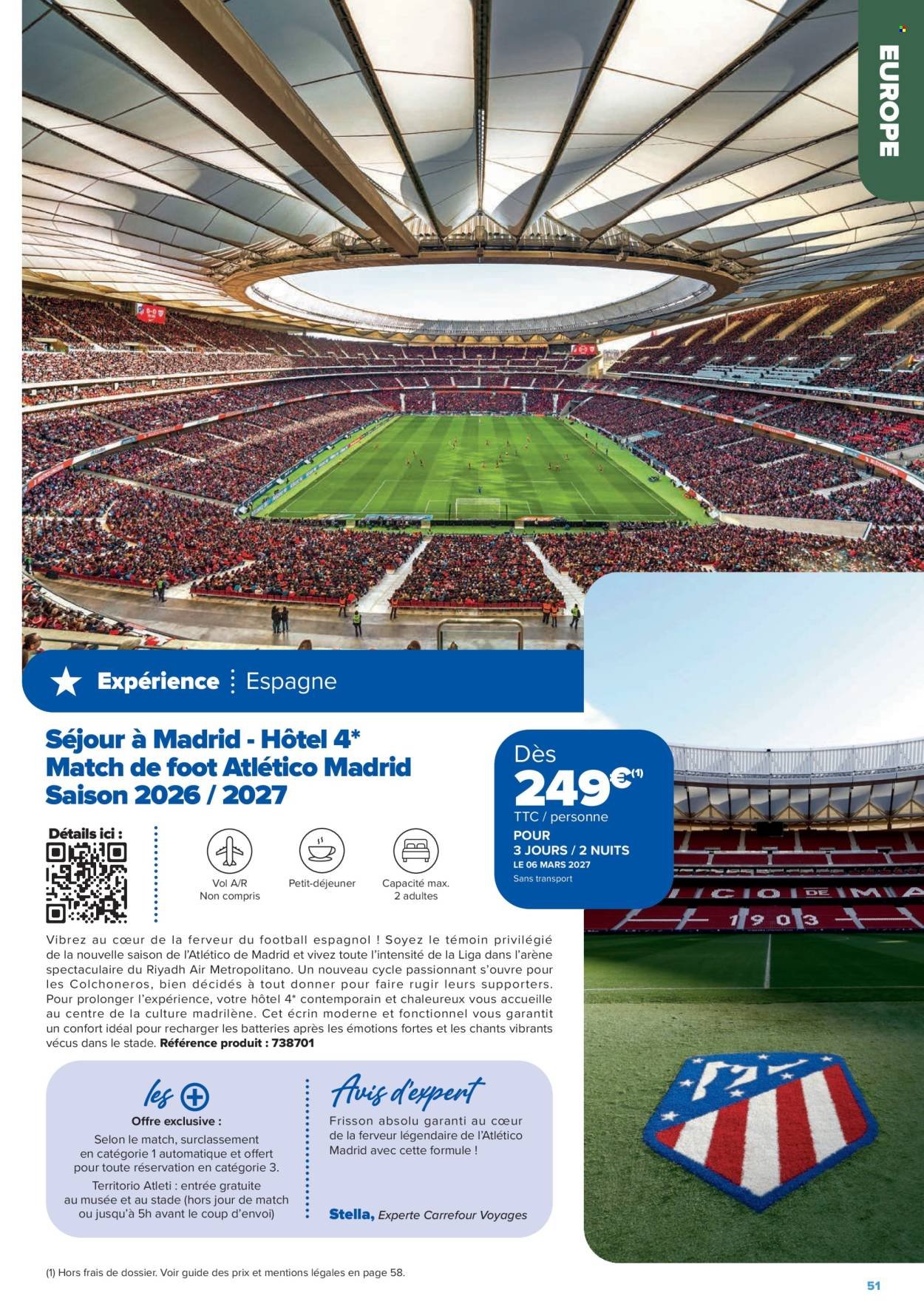 Catalogue CARREFOUR - SÉJOURS & CIRCUITS - LES CRÉATIONS