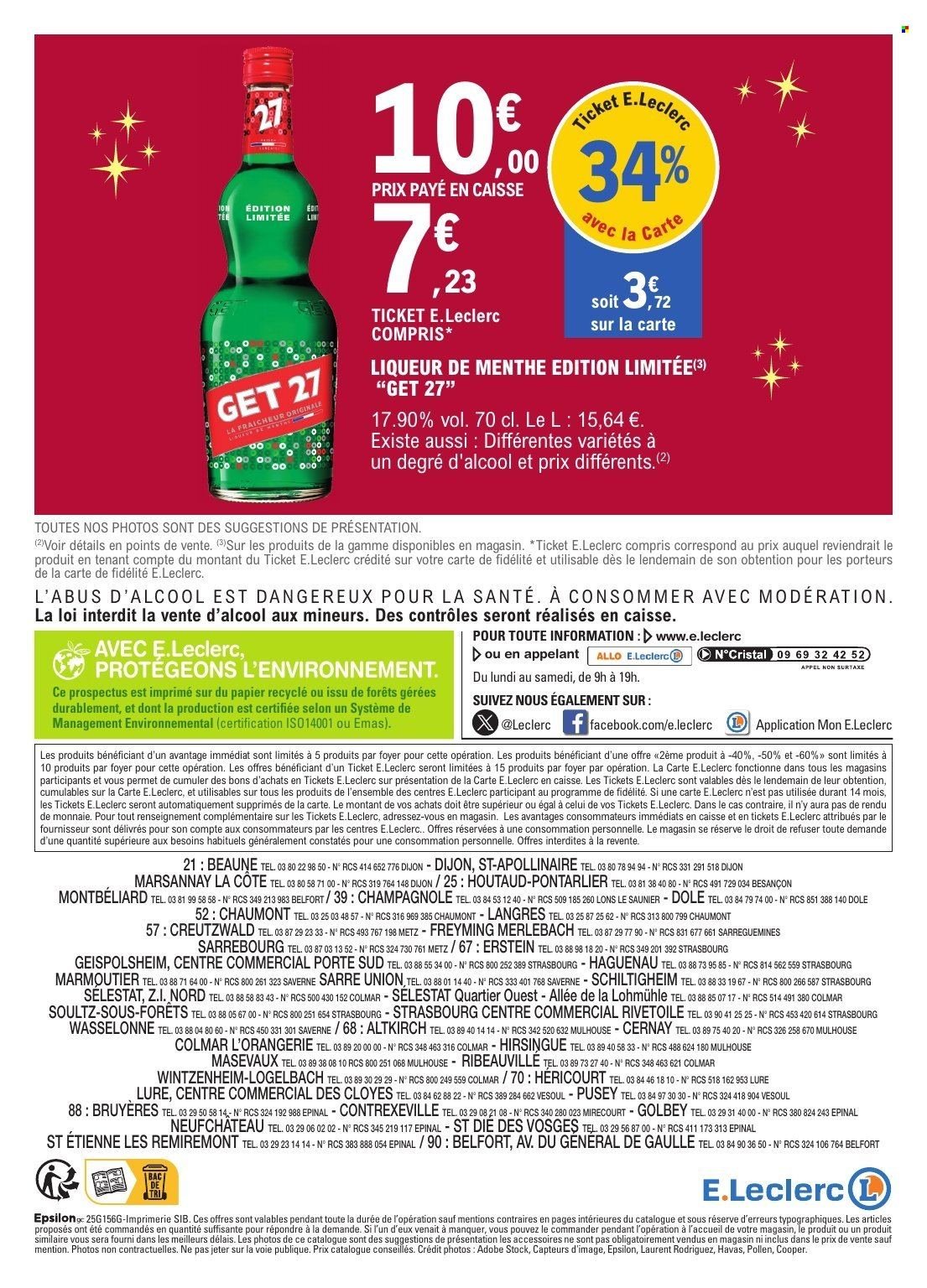 Catalogue E.LECLERC - CAVE DE NOEL (2025-12-09 - 2025-12-20)