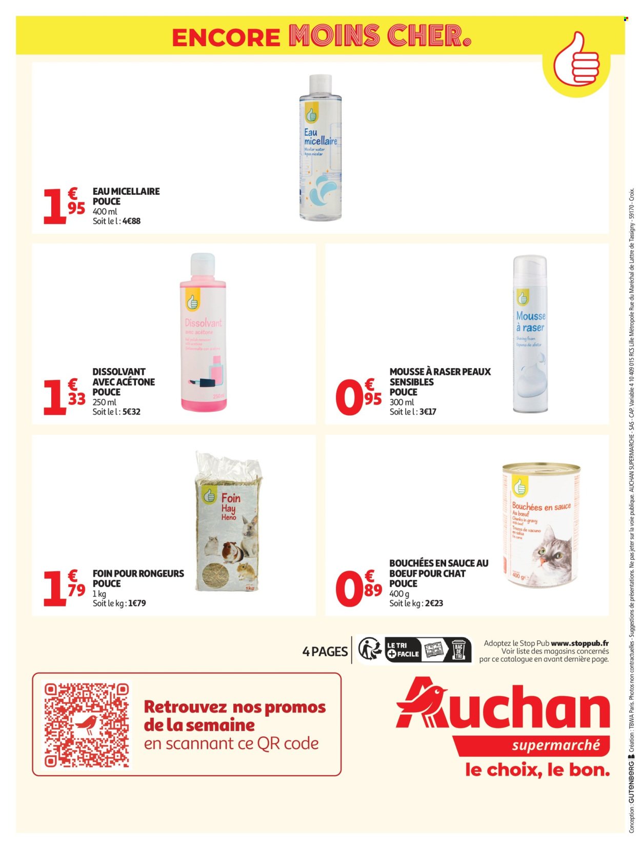 Catalogue AUCHAN - Marque Pouce supers (2026-05-19 - 2026-05-30)