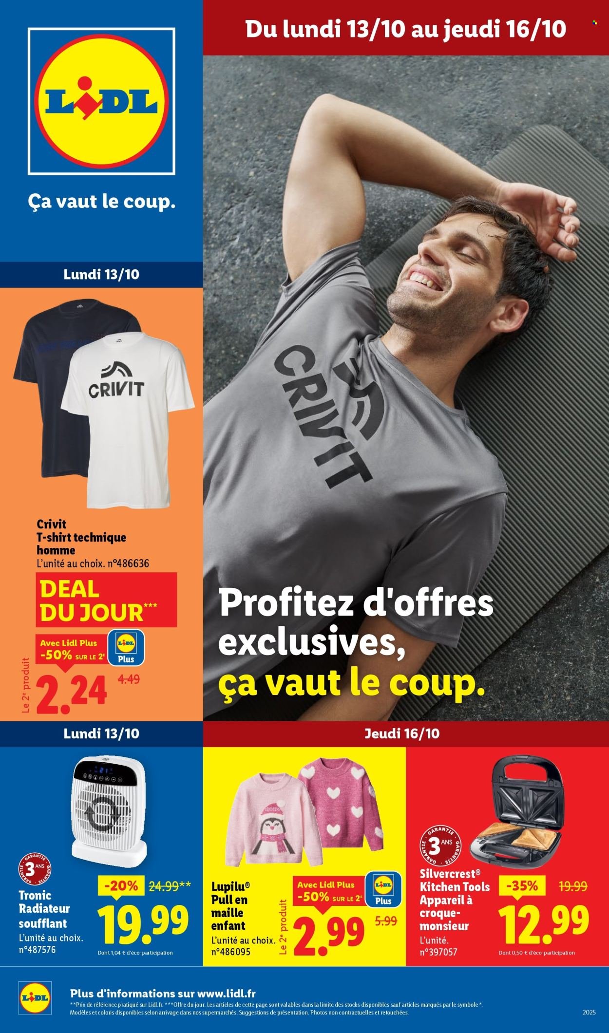 Catalogue LIDL - Les bonnes affaires de la semaine (2025-10-13 - 2025-10-16)