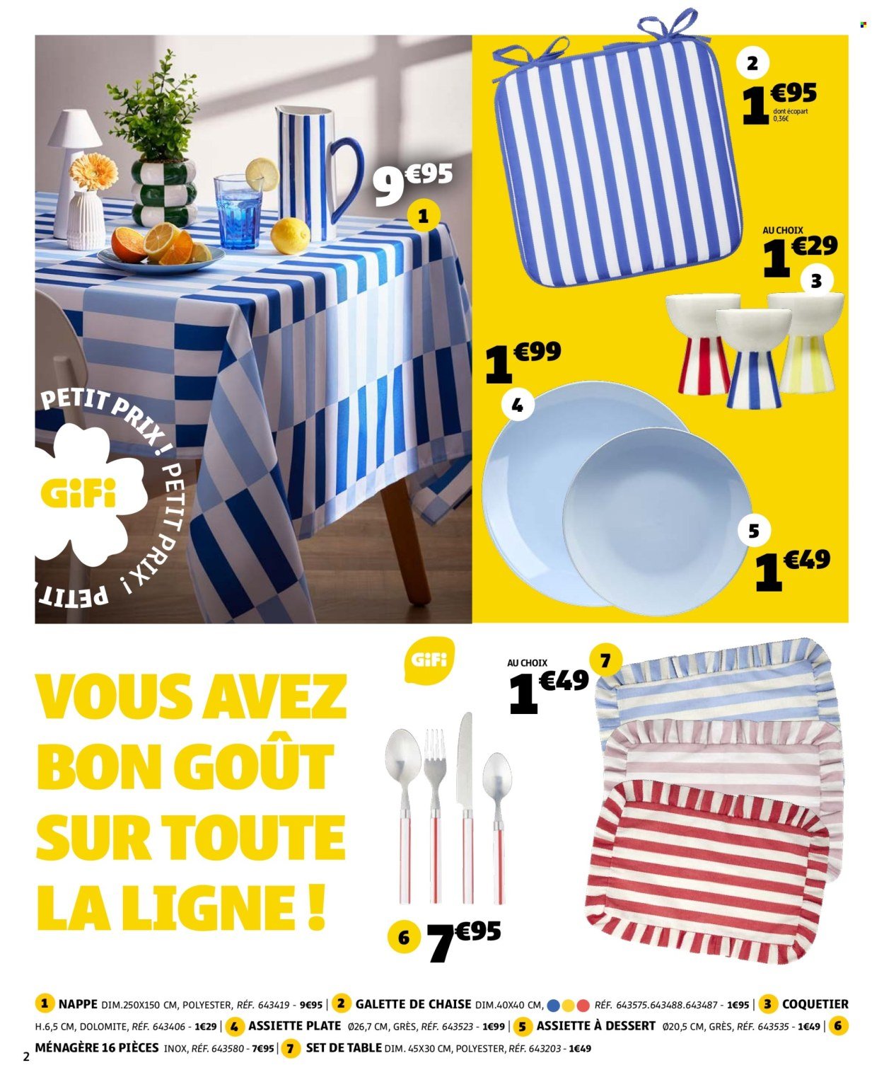 Catalogue GIFI - Cap sur la douceur de vivre !