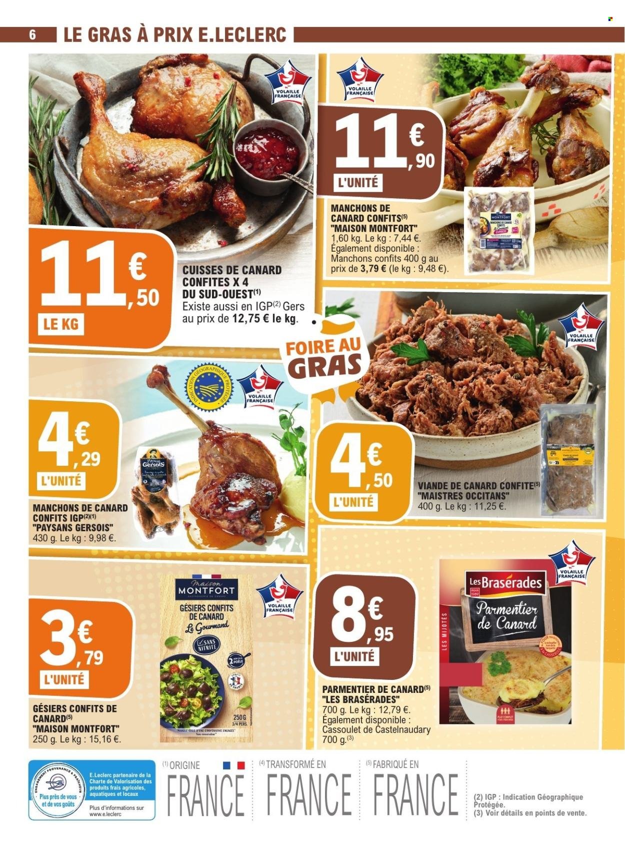 Catalogue E.LECLERC - FOIRE AU GRAS