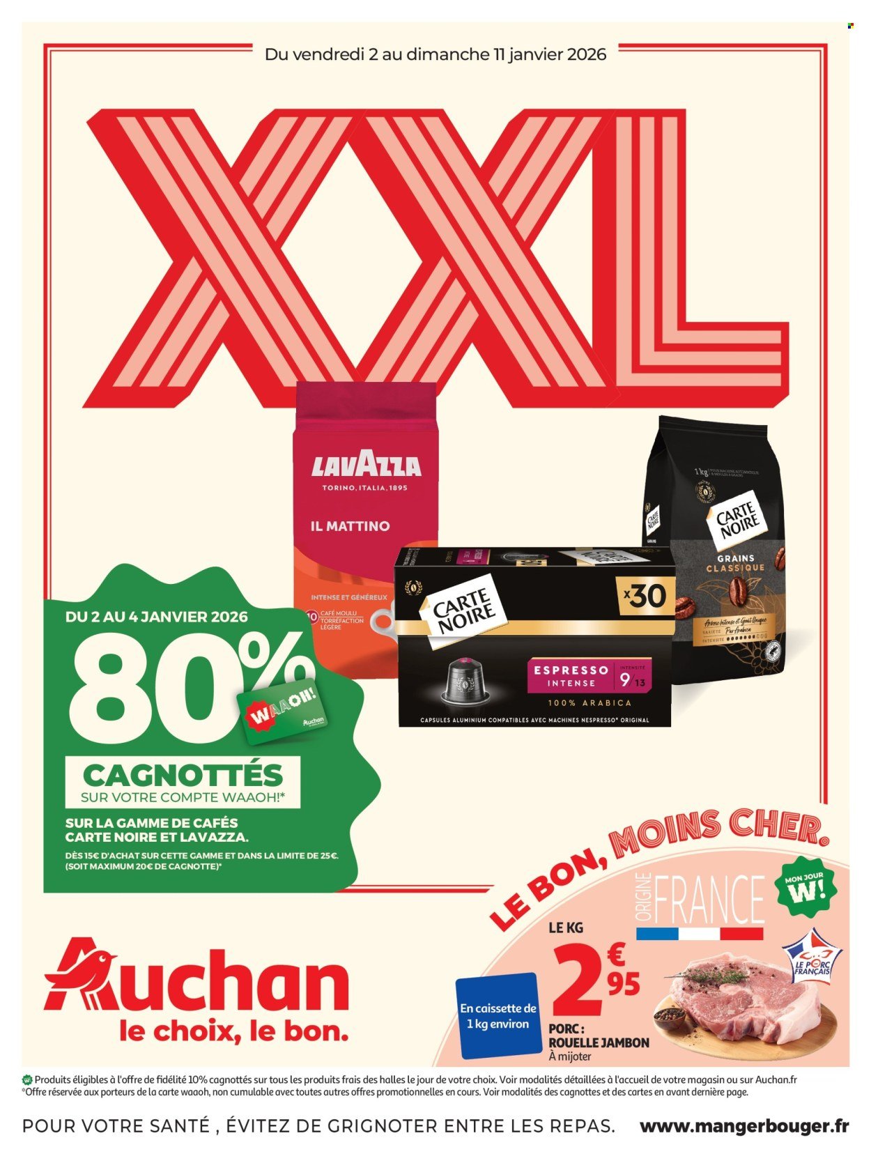 Catalogue AUCHAN - Bonnes résolutions en XXL