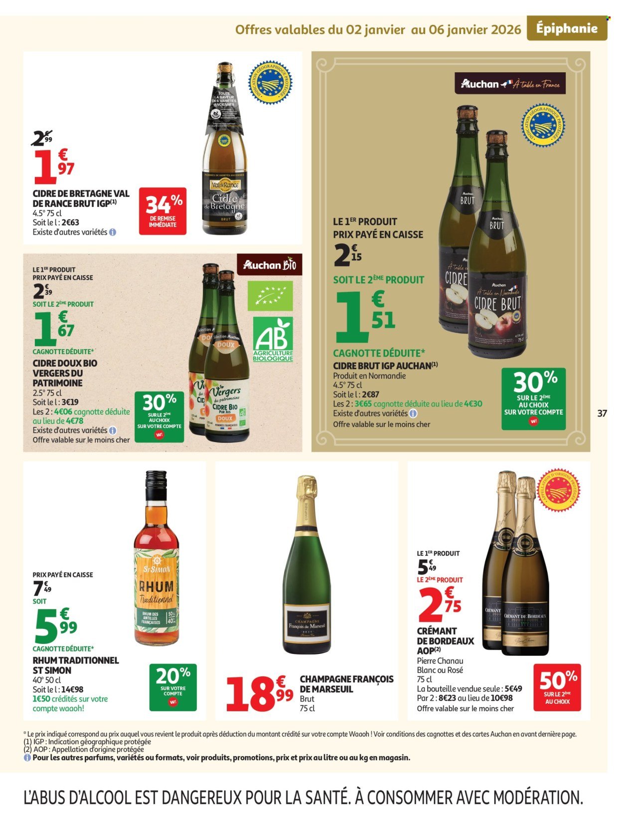 Catalogue AUCHAN - Bonnes résolutions en XXL (2026-01-02 - 2026-01-11)