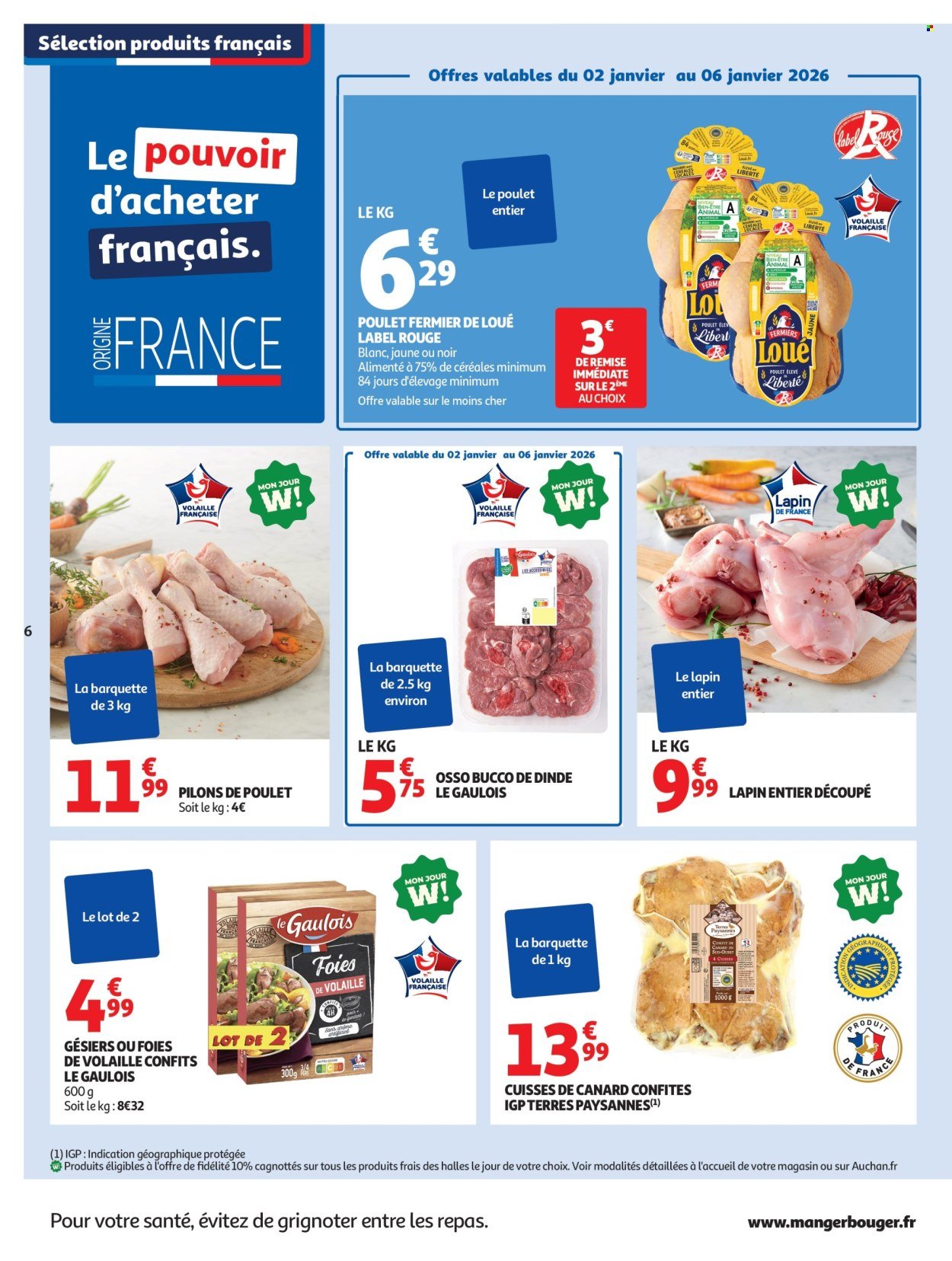 Catalogue AUCHAN - Bonnes résolutions en XXL (2026-01-02 - 2026-01-11)