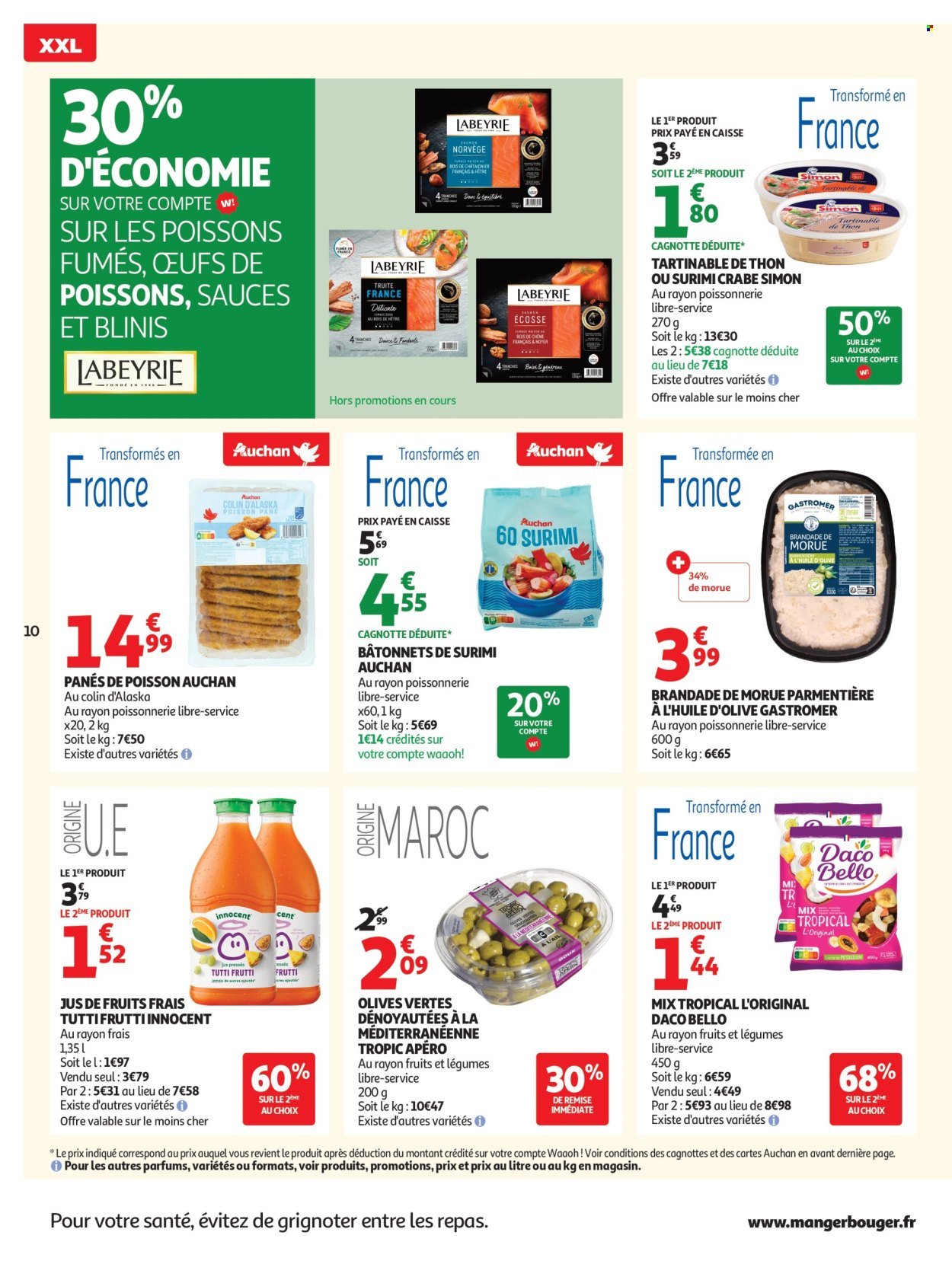 Catalogue AUCHAN - Bonnes résolutions en XXL (2026-01-02 - 2026-01-11)