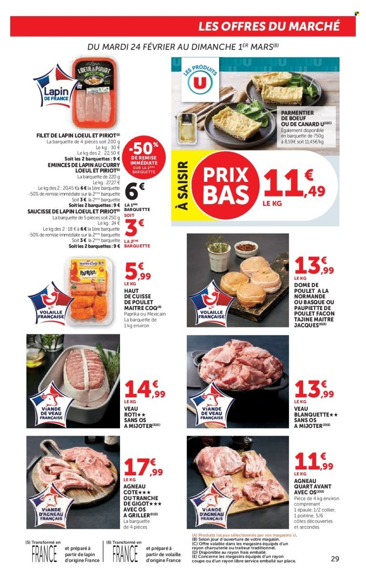 Catalogue HYPER U - Les prix bas de la semaine (2026-02-24 - 2026-03-08)