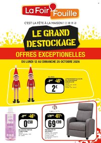 Catalogue LA FOIR'FOUILLE - Du lundi 12 octobre 2026