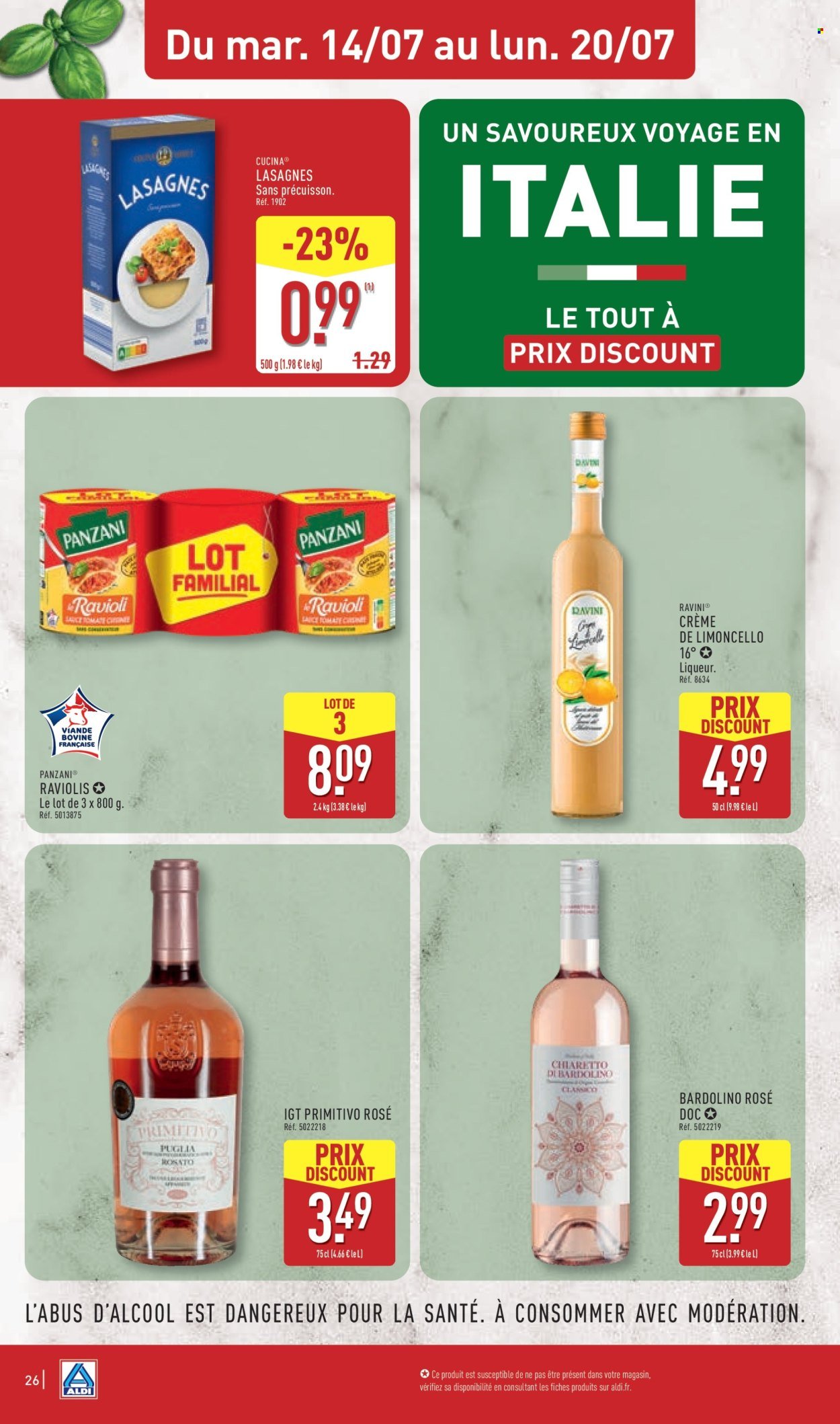 Catalogue ALDI - Un savourex voyage en Italie à prix discount