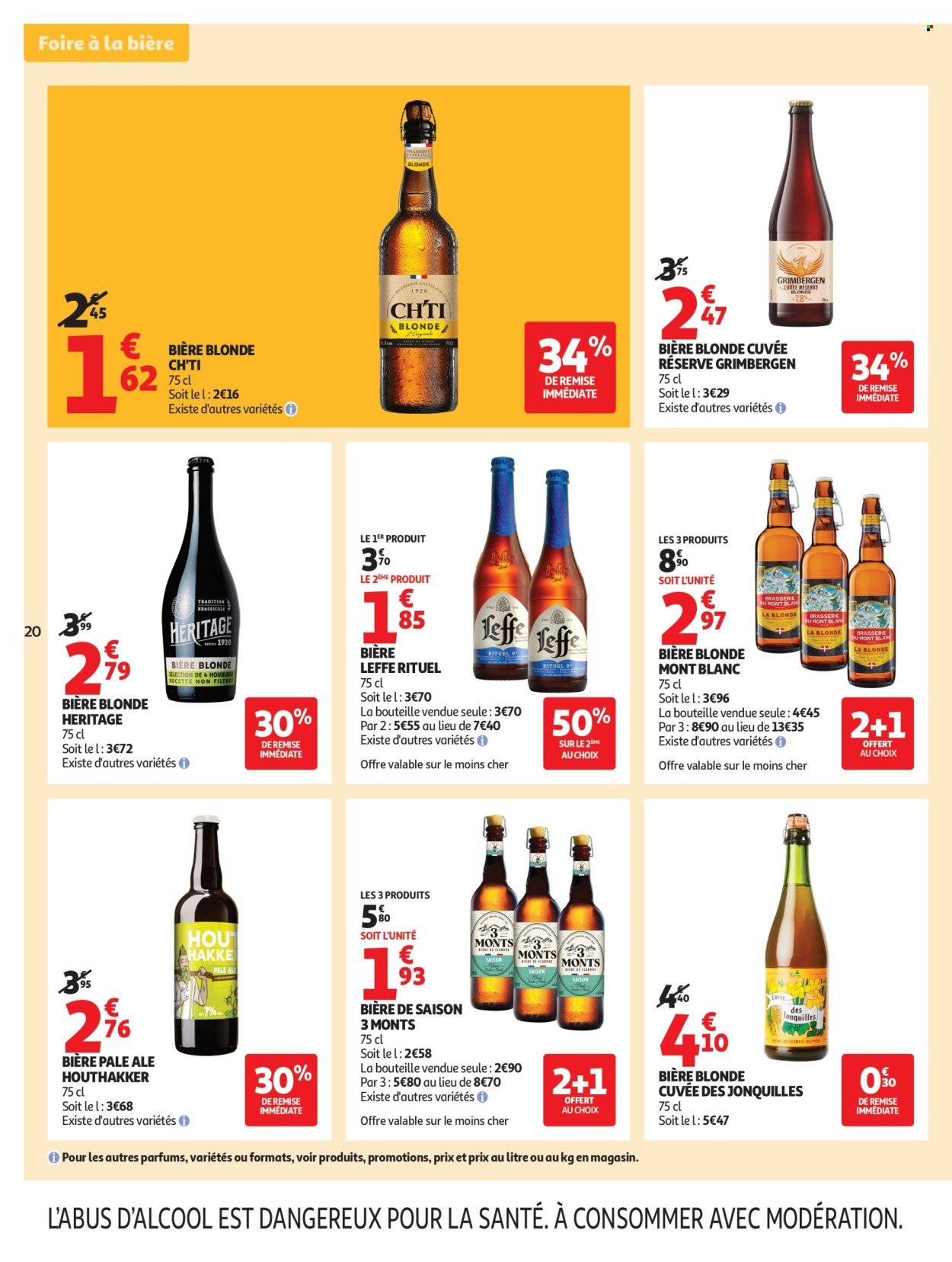 Catalogue AUCHAN - Foire à la bière supers