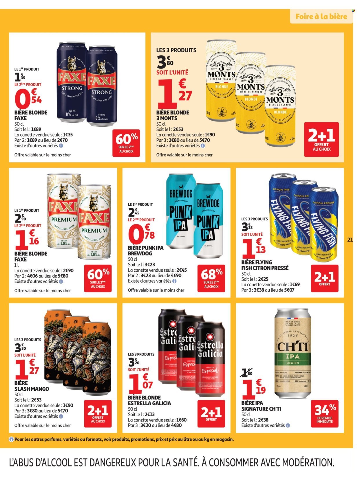Catalogue AUCHAN - Foire à la bière supers