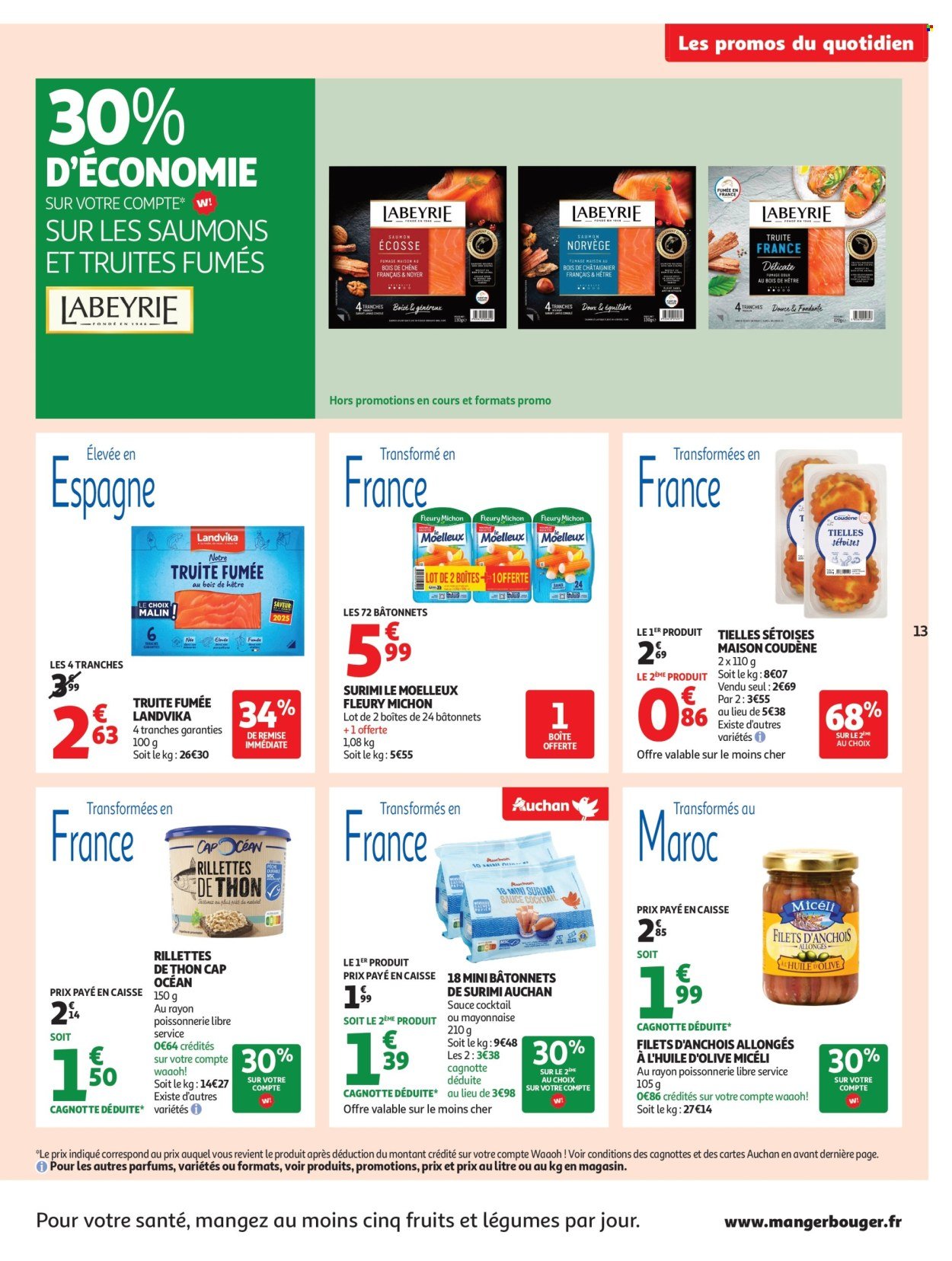 Catalogue AUCHAN - C'est bon de rentrer moins cher (2025-08-12 - 2025-08-16)