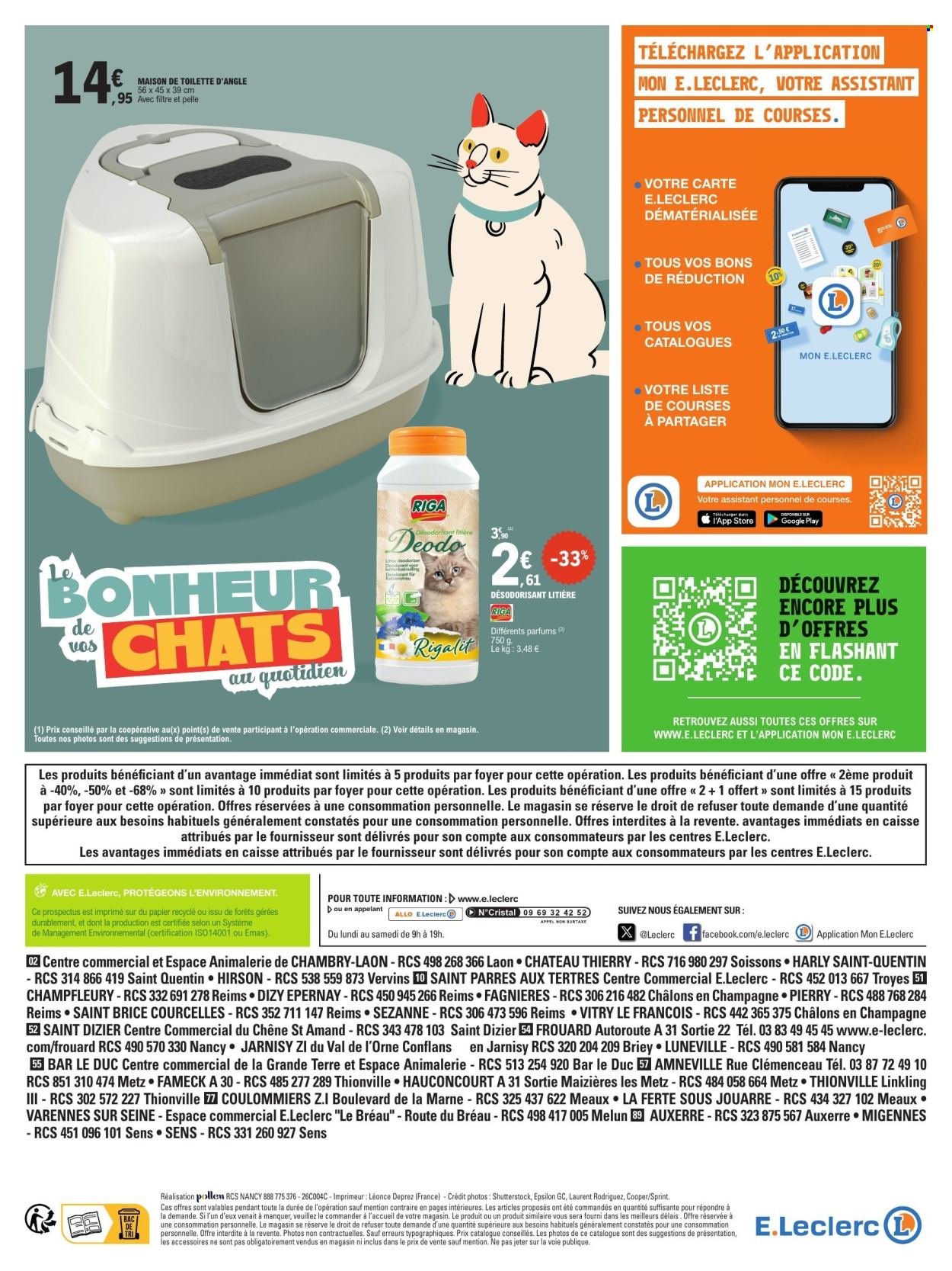 Catalogue E.LECLERC - ANIMALERIE