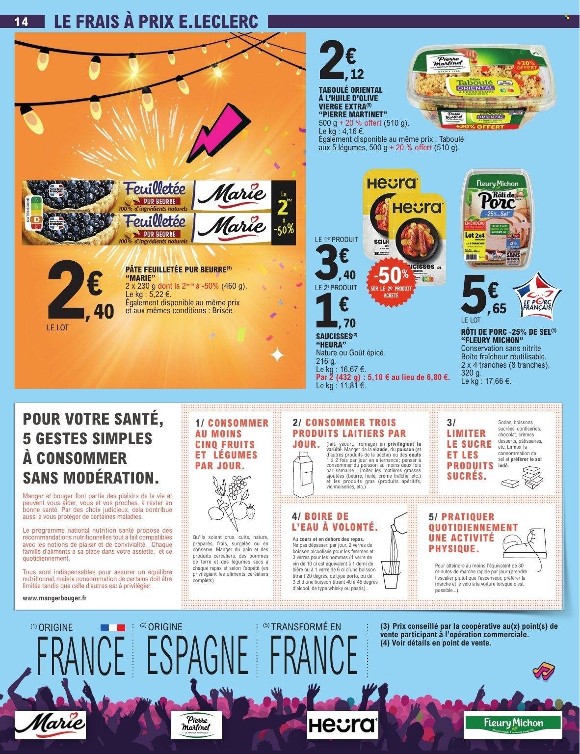 Catalogue E.LECLERC - TEMPS FORT FESTIF