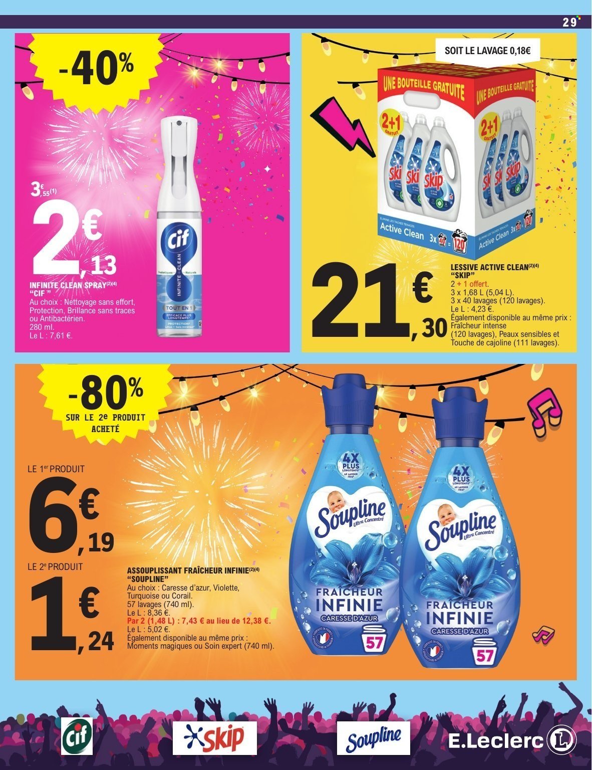 Catalogue E.LECLERC - TEMPS FORT FESTIF