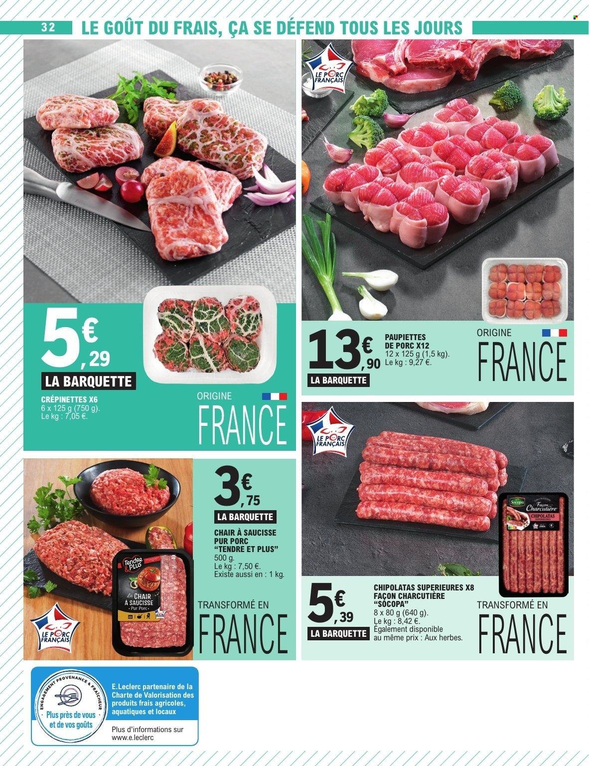Catalogue E.LECLERC - TEMPS FORT FESTIF