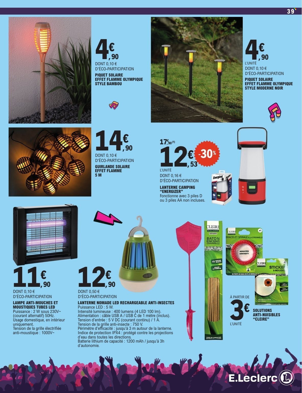 Catalogue E.LECLERC - TEMPS FORT FESTIF
