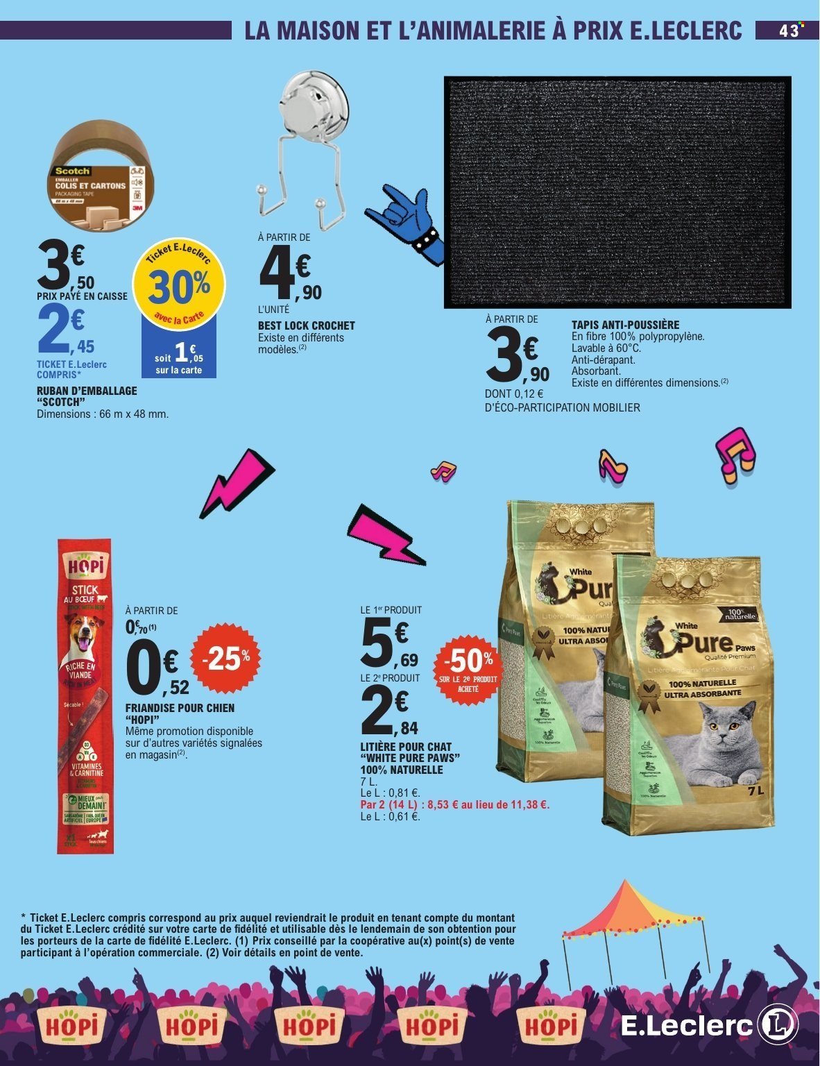 Catalogue E.LECLERC - TEMPS FORT FESTIF