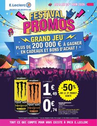 Catalogue E.LECLERC - TEMPS FORT FESTIF