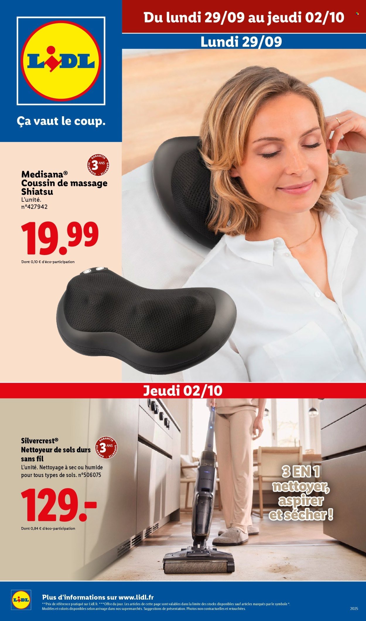 Catalogue LIDL - Les bonnes affaires de la semaine (2025-09-29 - 2025-10-02)