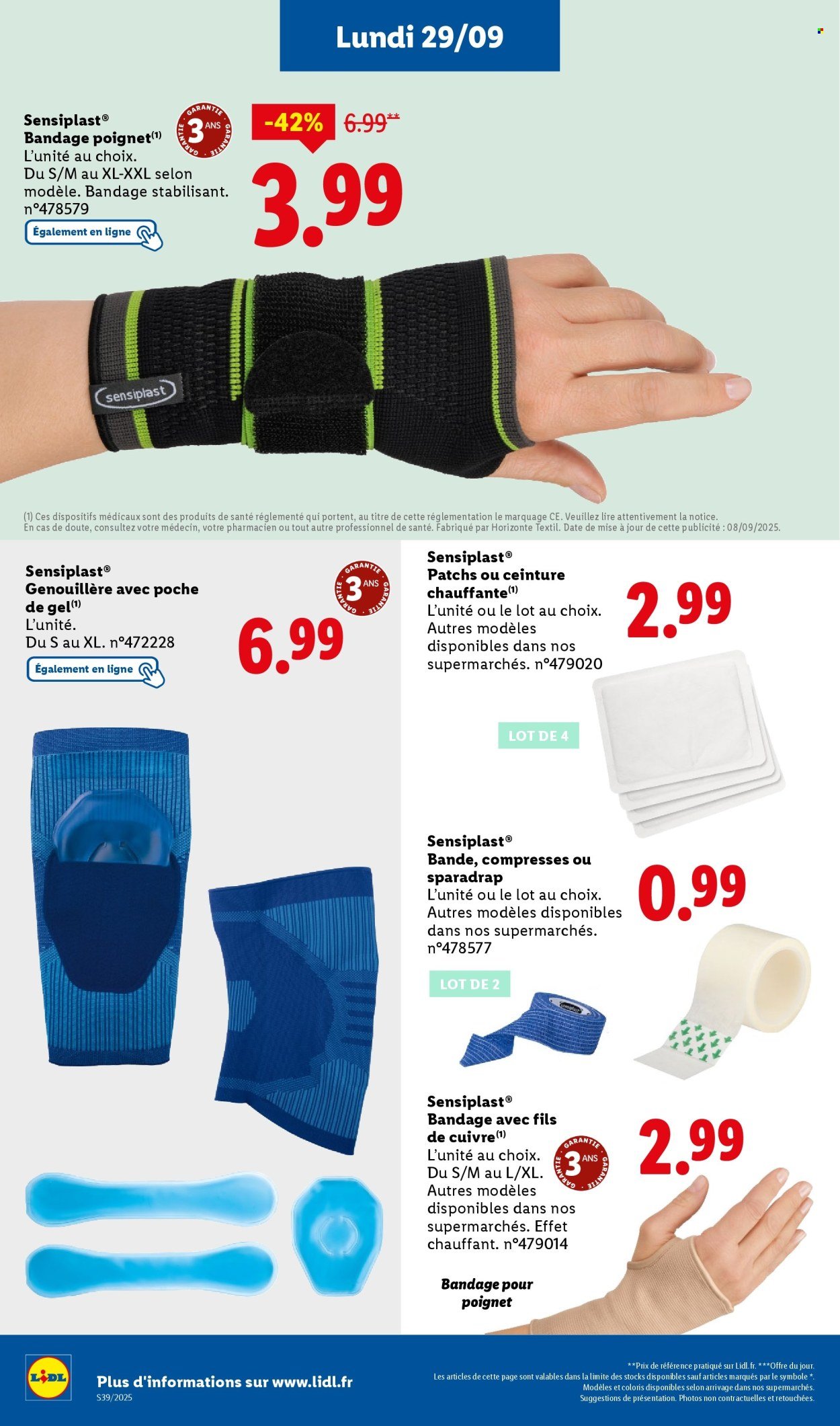 Catalogue LIDL - Les bonnes affaires de la semaine (2025-09-29 - 2025-10-02)
