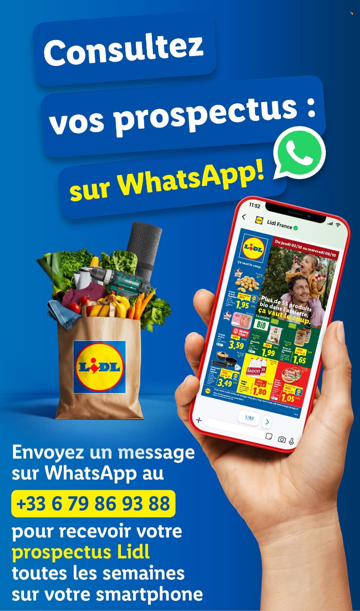 Catalogue LIDL - Les bonnes affaires de la semaine (2025-09-29 - 2025-10-02)