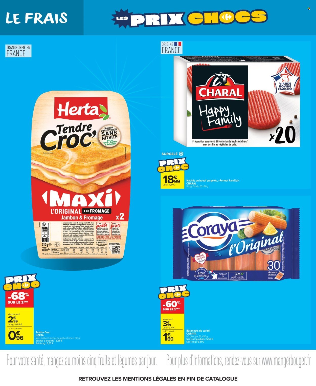 Catalogue CARREFOUR MARKET - LES PRIX CHOCS