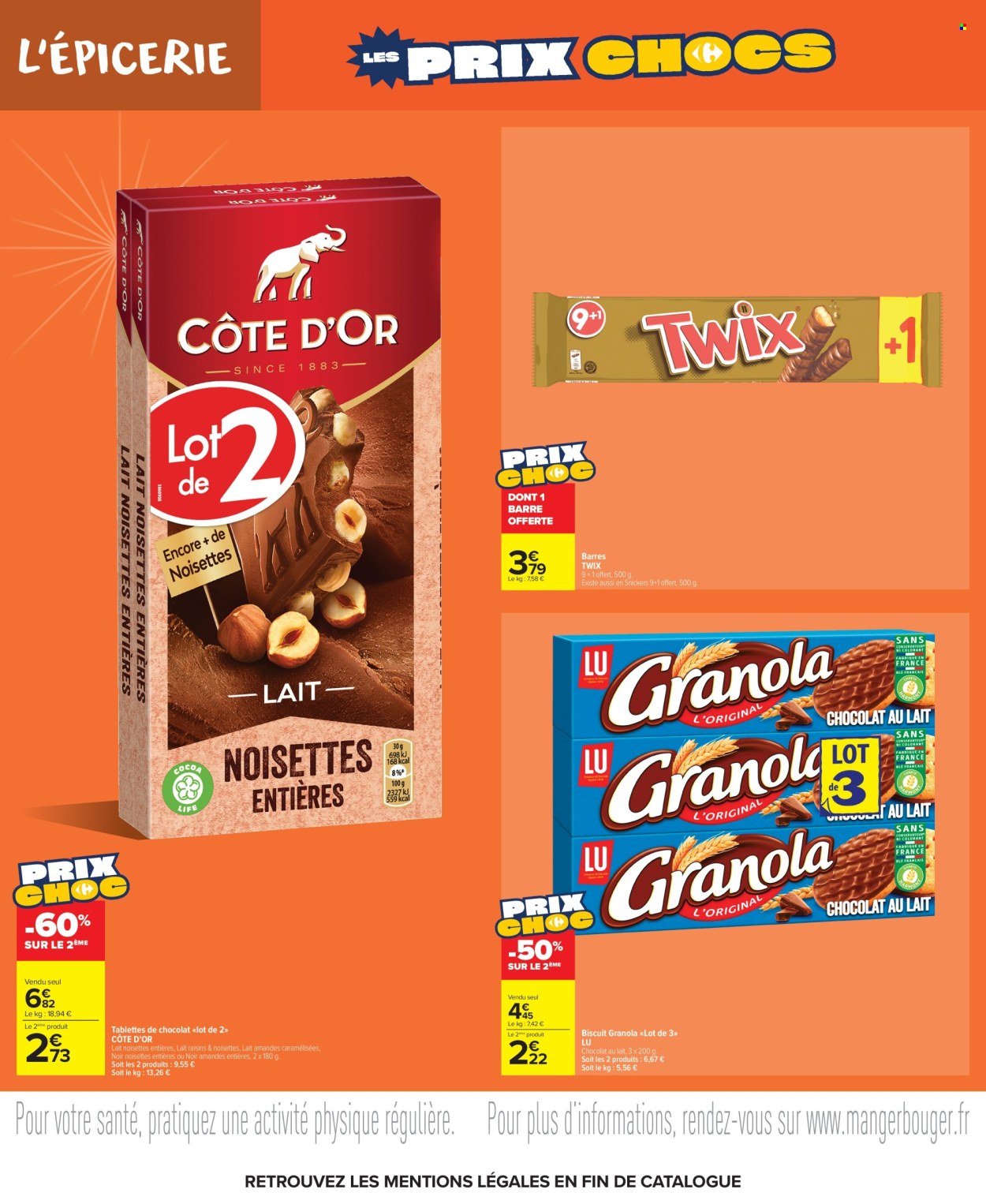 Catalogue CARREFOUR MARKET - LES PRIX CHOCS (2026-04-08 - 2026-04-13)